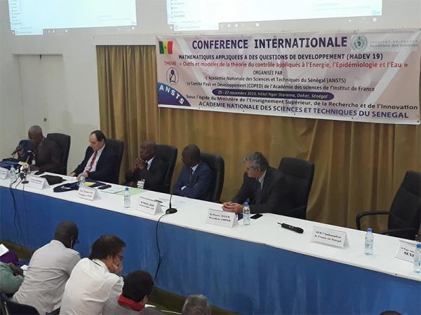 Conférence internationale madev 2019 promouvoir les mathématiques pour développer le Sénégal