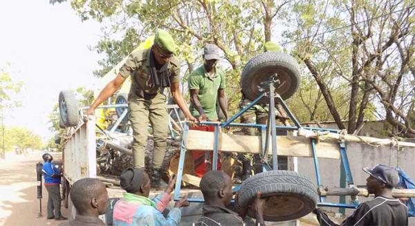 Tambacounda : recrudescence de la coupe illicite de bois les bérets verts opèrent une importante saisie