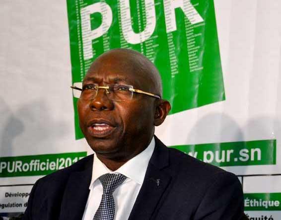  PR ISSA SALL, PRÉSIDENT DU PUR ET CANDIDAT À LA PRÉSIDENTIELLE 2019 «NOUS VOULONS METTRE FIN A LA GESTION CLANIQUE»