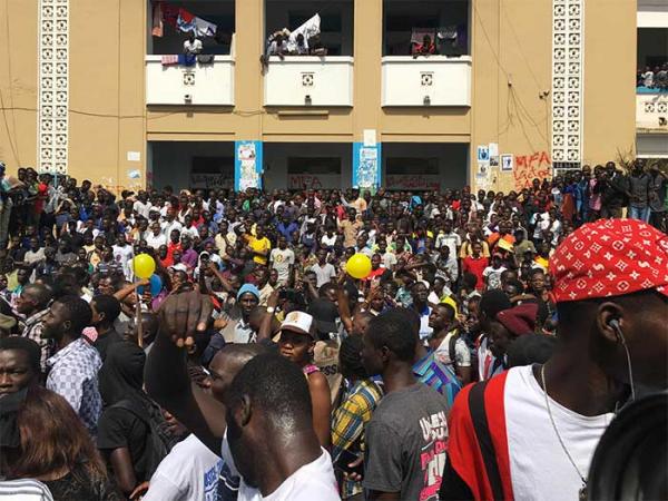 En caravane à l’ucad Madicke Niang promet la généralisation des bourses aux étudiants